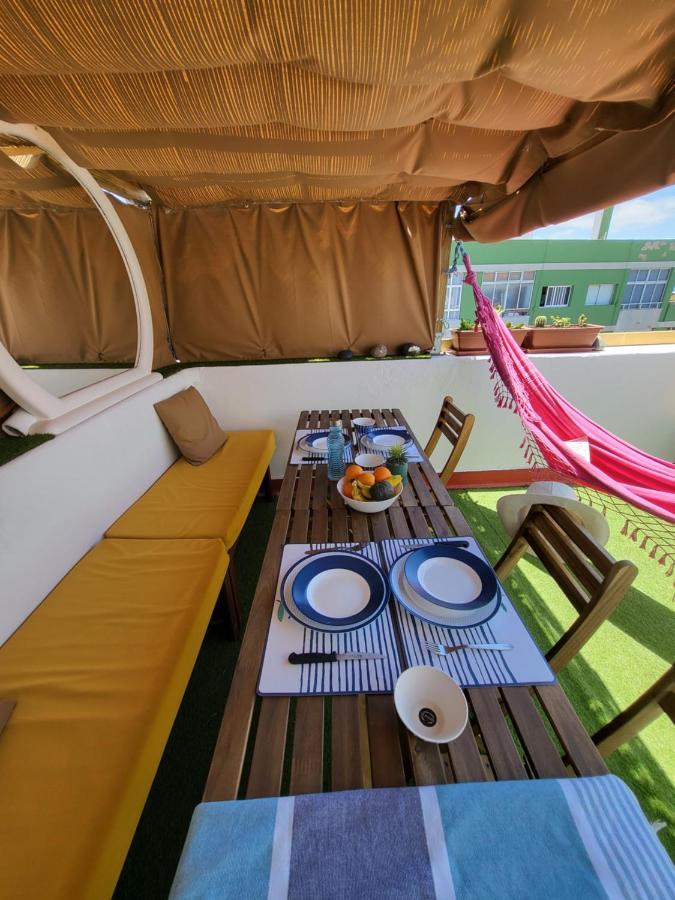 Apartamento Calandria Confital Para 8 Con Terraza Y Bbq Proxima Playa 라스팔마스 외부 사진